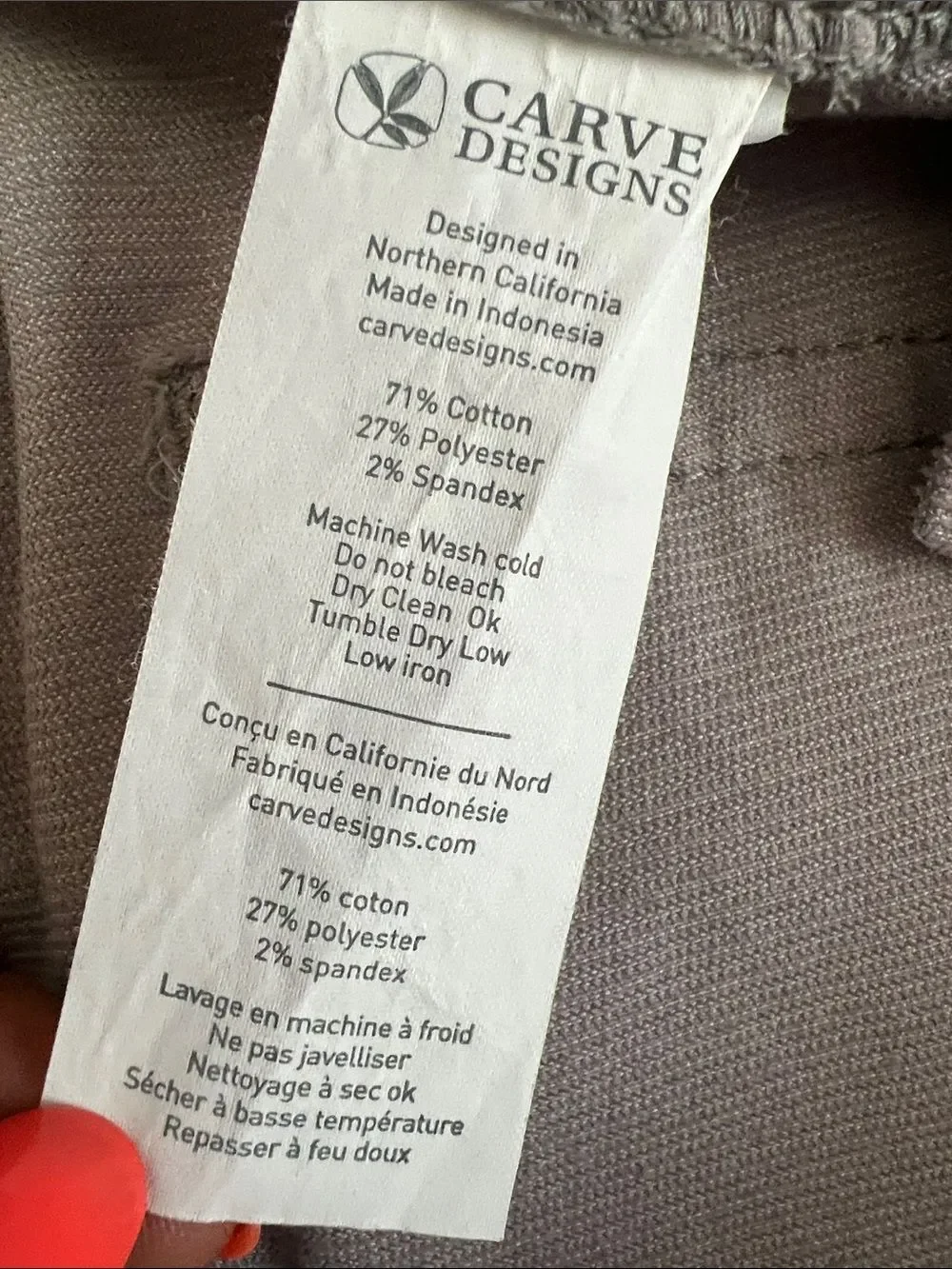 Carve Designs casual high